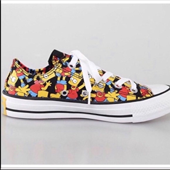 bart simpson converse